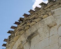 La chapelle - détail de la toiture